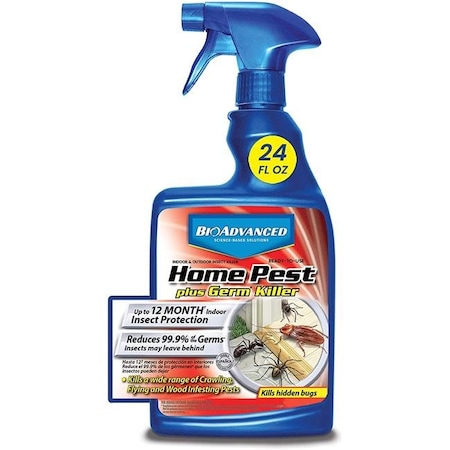 Sbm Life Science SBM Life Science 829745 24 oz BioAdvanced Home Pest Control Plus Germ Killer 829745